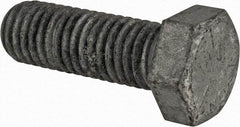 Value Collection - 1/2-13 UNC, 1-1/2" Length Under Head Hex Head Cap Screw - Fully Threaded, Grade 5 Steel, Hot Dipped Galvanized Finish, 3/4" Hex - USA Tool & Supply