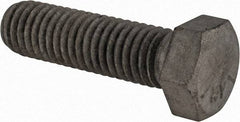 Value Collection - 1/2-13 UNC, 1-3/4" Length Under Head Hex Head Cap Screw - Partially Threaded, Grade 5 Steel, Hot Dipped Galvanized Finish, 3/4" Hex - USA Tool & Supply