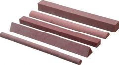 Value Collection - 5 Piece Synthetic Ruby Stone Kit - Coarse, Fine & (3) Medium - USA Tool & Supply