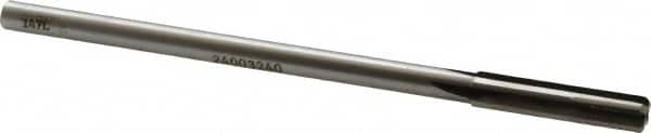Made in USA - 0.324" Carbide-Tipped 4 Flute Chucking Reamer - USA Tool & Supply