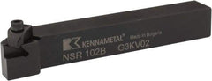 Kennametal - External Thread, Right Hand Cut, 5/8" Shank Width x 5/8" Shank Height Indexable Threading Toolholder - 4-1/2" OAL, N.2R Insert Compatibility, NS Toolholder, Series Top Notch - USA Tool & Supply