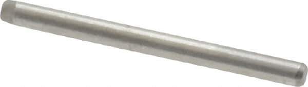 Made in USA - 1/16" Diam x 3/4" Pin Length 416 Stainless Steel Precision Dowel Pin - Passivated Finish, C 36-42 Hardness, 2 Beveled End - USA Tool & Supply