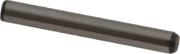 Made in USA - 5/32" Diam x 1-1/4" Pin Length 416 Stainless Steel Precision Dowel Pin - Passivated Finish, C 36-42 Hardness, 2 Beveled End - USA Tool & Supply