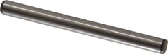 Made in USA - 5/32" Diam x 1-3/4" Pin Length 416 Stainless Steel Precision Dowel Pin - Passivated Finish, C 36-42 Hardness, 2 Beveled End - USA Tool & Supply