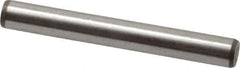 Made in USA - 3/16" Diam x 1-1/2" Pin Length 416 Stainless Steel Precision Dowel Pin - Passivated Finish, C 36-42 Hardness, 2 Beveled End - USA Tool & Supply