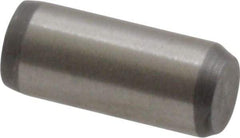 Made in USA - 3/16" Diam x 7/16" Pin Length 416 Stainless Steel Precision Dowel Pin - Passivated Finish, C 36-42 Hardness, 2 Beveled End - USA Tool & Supply