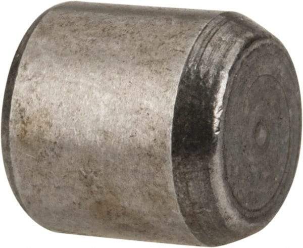 Made in USA - 1/4" Diam x 1/4" Pin Length 416 Stainless Steel Precision Dowel Pin - Passivated Finish, C 36-42 Hardness, 2 Beveled End - USA Tool & Supply