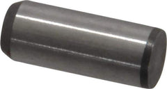 Made in USA - 1/4" Diam x 5/8" Pin Length 416 Stainless Steel Precision Dowel Pin - Passivated Finish, C 36-42 Hardness, 2 Beveled End - USA Tool & Supply