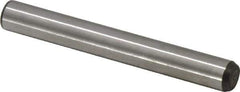 Made in USA - 5/16" Diam x 2-1/2" Pin Length 416 Stainless Steel Precision Dowel Pin - Passivated Finish, C 36-42 Hardness, 2 Beveled End - USA Tool & Supply