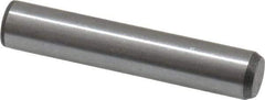 Made in USA - 3/8" Diam x 2" Pin Length 416 Stainless Steel Precision Dowel Pin - Passivated Finish, C 36-42 Hardness, 2 Beveled End - USA Tool & Supply