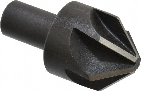 Keo - 1-1/2" Head Diam, 3/4" Shank Diam, 6 Flute 90° High Speed Steel Countersink - USA Tool & Supply