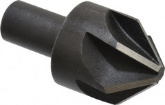 Keo - 1-1/2" Head Diam, 3/4" Shank Diam, 6 Flute 90° High Speed Steel Countersink - USA Tool & Supply