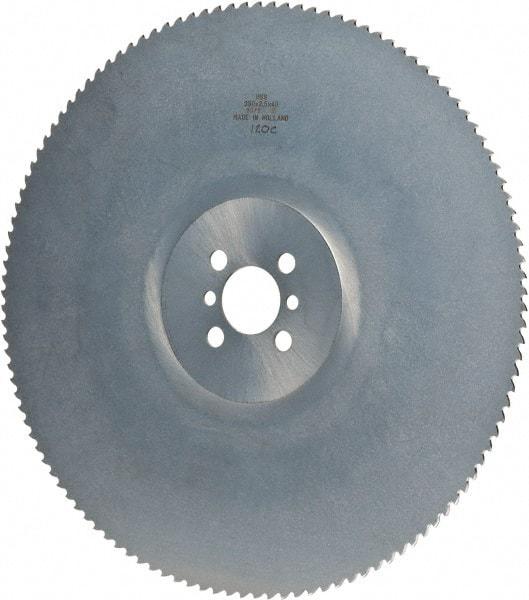 Kinkelder Saw - 350mm Blade Diam, 120 Teeth, High Speed Steel Cold Saw Blade - 40mm Arbor Hole Diam, 2.5mm Blade Thickness - USA Tool & Supply