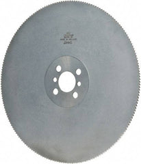 Kinkelder Saw - 350mm Blade Diam, 160 Teeth, High Speed Steel Cold Saw Blade - 40mm Arbor Hole Diam, 2.5mm Blade Thickness - USA Tool & Supply