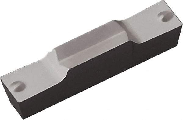 Kyocera - 4020080GMG Grade CR9025, 4mm Cutting Width Ceramic Grooving Insert - 0.492" Max Depth of Cut, Neutral, 1/32" Corner Radius, TiCN/TiN Finish - USA Tool & Supply