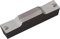 Kyocera - 4020080GMG Grade CR9025, 4mm Cutting Width Ceramic Grooving Insert - 0.492" Max Depth of Cut, Neutral, 1/32" Corner Radius, TiCN/TiN Finish - USA Tool & Supply