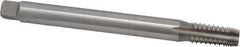 Hertel - 1/4-18 NPT, 5 Flute, High Speed Steel, Extension Pipe Tap - 6" OAL, 1-1/16" Thread Length - USA Tool & Supply
