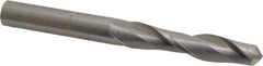 Hertel - 5/8" Diam, 3" LOC, 2 Flute Solid Carbide Ball End Mill - Uncoated, Single End, 6" OAL, 5/8" Shank Diam - USA Tool & Supply