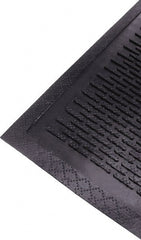 Entrance Mat: 5' Long, 3' Wide Indoor & Outdoor, Black