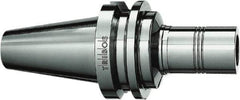Schunk - CAT40 Taper Shank 1/2" Hole End Mill Holder/Adapter - 20mm Nose Diam, 90mm Projection, Through Coolant - Exact Industrial Supply