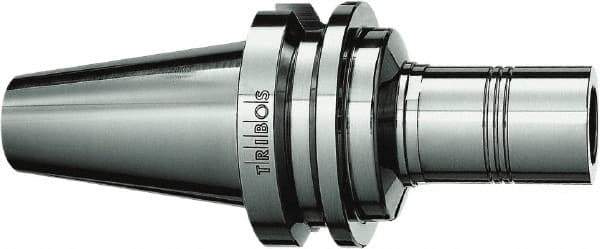 Schunk - CAT50 Taper Shank 3/8" Hole End Mill Holder/Adapter - 15mm Nose Diam, 95mm Projection, Through Coolant - Exact Industrial Supply