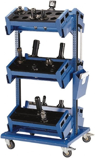 Rousseau Metal - CNC Storage Carts Style: CNC Tool Cart Frame Taper Size: 50 - USA Tool & Supply