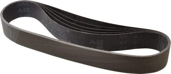 Metabo - 1-1/2" Wide x 30" OAL, 400 Grit, Aluminum Oxide Abrasive Belt - Aluminum Oxide, Coated - USA Tool & Supply