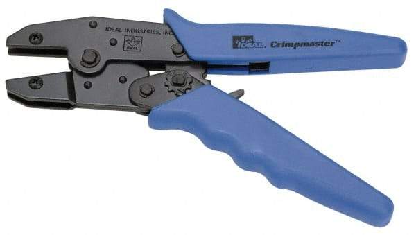 Ideal - Ratcheting Crimper - Crimp Release Lever for Operator Safety, Cushion Grip Handle - USA Tool & Supply