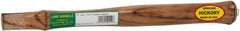 Made in USA - 14" Long Replacement Handle for Ball Pein, Machinist & Riveting Hammers - 15/16" Eye Length x 17/32" Eye Width, Hickory, Material Grade Type B - USA Tool & Supply