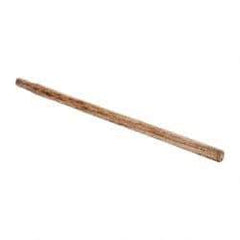 Made in USA - 36" Long Replacement Handle for Sledge Hammers - 1-3/8" Eye Length x 1" Eye Width, Hickory, Material Grade Type B - USA Tool & Supply