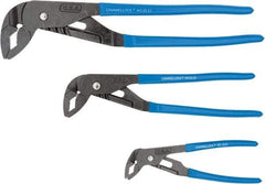 Channellock - 3 Piece Tongue & Groove Plier Set - Comes in Display Card - USA Tool & Supply