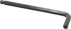 Eklind - 10mm Hex, Long Arm, Ball End Hex Key - 6-37/64" OAL, Steel, Metric System of Measurement - USA Tool & Supply