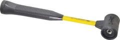 NUPLA - 1 Lb Head 1-1/2" Face Composite Nonmarring Hammer without Faces - Fiberglass Handle - USA Tool & Supply