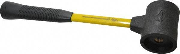 NUPLA - 2-1/2 Lb Head 2-1/2" Face Composite Nonmarring Hammer without Faces - Fiberglass Handle - USA Tool & Supply