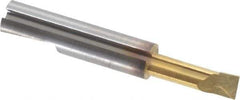 Kennametal - 1/8" Min Bore Diam, 3/8" Max Bore Depth, 3.95mm Shank Diam, Boring Bar - Solid Carbide - Exact Industrial Supply