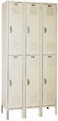 Lyon - 6 Door, 2 Tier, Locker - USA Tool & Supply