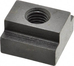 Gibraltar - 1/2-13 Blind Tapped T Slot Nut - 3/4" Slot Width, 1-1/4 x 15/32" Base Width x Height, 1-1/4 x 3/4" OAL x Height - USA Tool & Supply