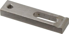 Gibraltar - 9/32" Stud, Stainless Steel, Strap Clamp - 11/16" Travel, 2-1/2" OAL x 5/8" Wide x 5/16" High, Radius Nose - USA Tool & Supply