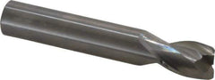 OSG - 1/2", 2 Flute, Single End, Solid Carbide, 0.02" Corner Radius End Mill - 3" OAL, 30° Helix, Right Hand Flute, 5/8" LOC, Right Hand Cut - USA Tool & Supply