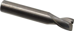 OSG - 1/2", 2 Flute, Single End, Solid Carbide, 0.03" Corner Radius End Mill - 3" OAL, 30° Helix, Right Hand Flute, 5/8" LOC, Right Hand Cut - USA Tool & Supply