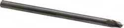 OSG - 1/4", 1/4" LOC, 1/4" Shank Diam, 4" OAL, 2 Flute, Solid Carbide Square End Mill - USA Tool & Supply