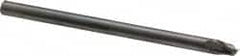 OSG - 1/4", 1/4" LOC, 1/4" Shank Diam, 4" OAL, 2 Flute, Solid Carbide Square End Mill - USA Tool & Supply