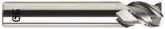OSG - 1" Diam 3 Flute Solid Carbide 0.06" Corner Radius End Mill - USA Tool & Supply