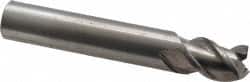 OSG - 7/16", 9/16" LOC, 7/16" Shank Diam, 2-3/4" OAL, 3 Flute, Solid Carbide Square End Mill - USA Tool & Supply