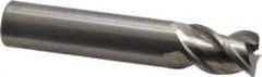 OSG - 3/4", 3 Flute, Single End, Solid Carbide, 0.06" Corner Radius End Mill - 4" OAL, 45° Helix, Right Hand Flute, 1" LOC, Right Hand Cut - USA Tool & Supply
