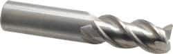 OSG - 3/4", 3 Flute, Single End, Solid Carbide, 0.06" Corner Radius End Mill - 4" OAL, 45° Helix, Right Hand Flute, 1-5/8" LOC, Right Hand Cut - USA Tool & Supply