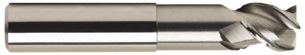 OSG - 5/8" Diam 3 Flute Solid Carbide 0.03" Corner Radius End Mill - USA Tool & Supply