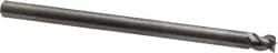 OSG - 1/4", 1/4" LOC, 1/4" Shank Diam, 4" OAL, 3 Flute, Solid Carbide Square End Mill - Single End, Uncoated, Spiral Flute, 45° Helix, Right Hand Cut, Right Hand Flute, Series 2048 - USA Tool & Supply