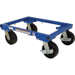 Vestil - 3,000 Lb Capacity Steel Dolly - 22" Long x 16" Wide - USA Tool & Supply