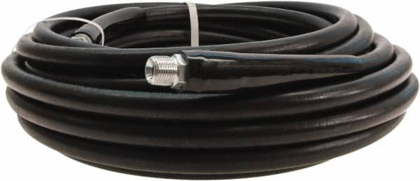 Continental ContiTech - High Temperature & High Pressure Hose; Inside Diameter (Inch): 3/8 ; Outside Diameter (Decimal Inch): 0.6900 ; Material: Nitrile ; Length (Feet): 50 ; Maximum Pressure (psi): 4500 ; Minimum Temperature (F): -20 - Exact Industrial Supply